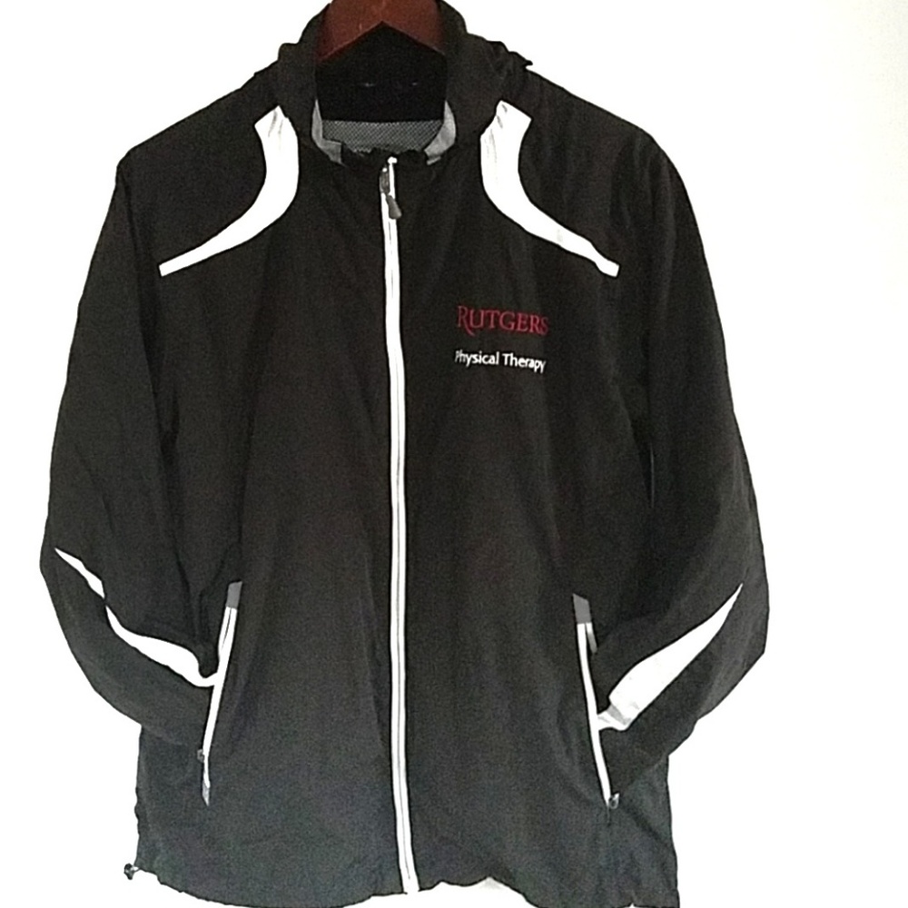 North End Sport Athletic Sweater, Black. Size M